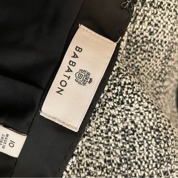 Aritiza Babaton Kinsley Tweed Mini Skirt with Pockets Size 10 NWT - Picture 6 of 7